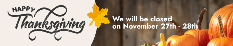 We will be closed on November 27th and November 28th for Thanksgiving | Premier Auto Service Center 